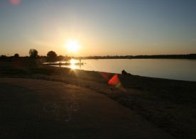 Turniej o Tytuł Mistrza Gminy Biszcza w Nożnej Piłce Plażowej. Zbiornik Wodny Biszcza-Żary 2012