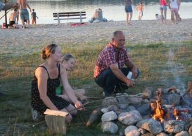 Turniej o Tytuł Mistrza Gminy Biszcza w Nożnej Piłce Plażowej. Zbiornik Wodny Biszcza-Żary 2012