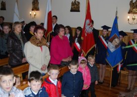 23.10.2012r. XV rocznica nadania imienia Jana Pawła II szkole podstawowej w Goździe Lipińskim