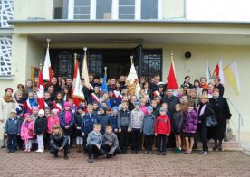 23.10.2012r. XV rocznica nadania imienia Jana Pawła II szkole podstawowej w Goździe Lipińskim