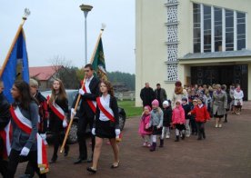 23.10.2012r. XV rocznica nadania imienia Jana Pawła II szkole podstawowej w Goździe Lipińskim