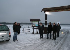 17.01.2013r. delegacja z Gminy Hremiacze z Ukrainy w Gminie Biszcza