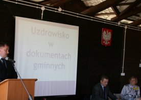 8 lipca 2013 Konferencja na zalewem Biszcza Żary Wólka Biska uzdrowiskiem