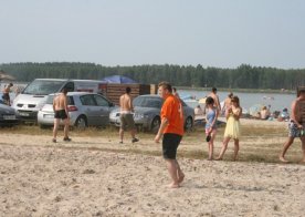 28 lipca 2013 Turniej Piłki Nożnej Plażowej o Puchar Wójta Gminy Biszcza