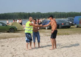 28 lipca 2013 Turniej Piłki Nożnej Plażowej o Puchar Wójta Gminy Biszcza