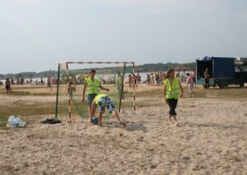 28 lipca 2013 Turniej Piłki Nożnej Plażowej o Puchar Wójta Gminy Biszcza