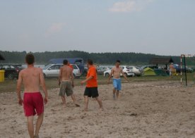 28 lipca 2013 Turniej Piłki Nożnej Plażowej o Puchar Wójta Gminy Biszcza