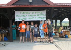 28 lipca 2013 Turniej Piłki Nożnej Plażowej o Puchar Wójta Gminy Biszcza