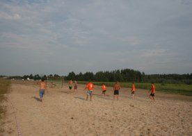 28 lipca 2013 Turniej Piłki Nożnej Plażowej o Puchar Wójta Gminy Biszcza