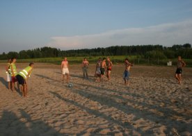 28 lipca 2013 Turniej Piłki Nożnej Plażowej o Puchar Wójta Gminy Biszcza