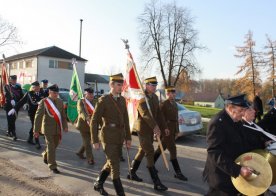 Gminne obchody 96 Rocznicy Odzyskania Niepodległości przez Polskę. Biszcza 11.11.2014r.