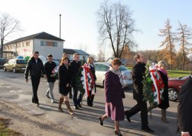 Gminne obchody 96 Rocznicy Odzyskania Niepodległości przez Polskę. Biszcza 11.11.2014r.