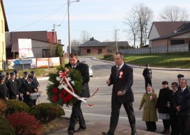 Gminne obchody 96 Rocznicy Odzyskania Niepodległości przez Polskę. Biszcza 11.11.2014r.