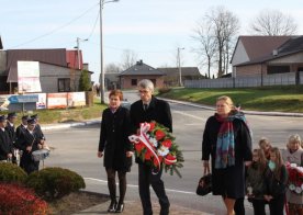 Gminne obchody 96 Rocznicy Odzyskania Niepodległości przez Polskę. Biszcza 11.11.2014r.