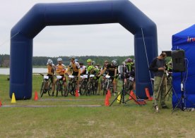 I Wyścig MTB - zbiornik wodny Biszcza-Żary - 24.05.2015r.