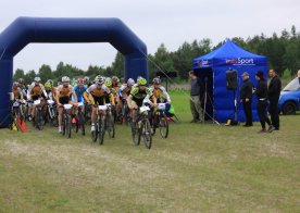 I Wyścig MTB - zbiornik wodny Biszcza-Żary - 24.05.2015r.