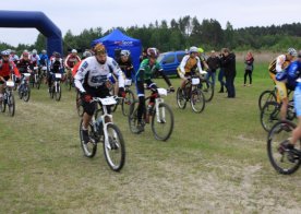 I Wyścig MTB - zbiornik wodny Biszcza-Żary - 24.05.2015r.