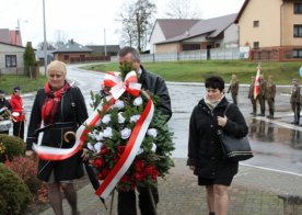 Gminne obchody 97 Rocznicy Odzyskania Niepodległości przez Polskę. Biszcza 11.11.2015r.