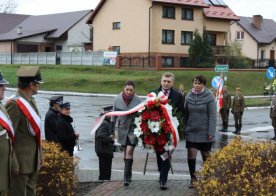 Gminne obchody 97 Rocznicy Odzyskania Niepodległości przez Polskę. Biszcza 11.11.2015r.