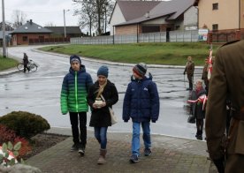 Gminne obchody 97 Rocznicy Odzyskania Niepodległości przez Polskę. Biszcza 11.11.2015r.