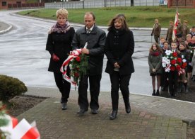 Gminne obchody 97 Rocznicy Odzyskania Niepodległości przez Polskę. Biszcza 11.11.2015r.