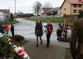 Gminne obchody 97 Rocznicy Odzyskania Niepodległości przez Polskę. Biszcza 11.11.2015r.