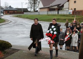 Gminne obchody 97 Rocznicy Odzyskania Niepodległości przez Polskę. Biszcza 11.11.2015r.