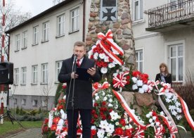 Gminne obchody 97 Rocznicy Odzyskania Niepodległości przez Polskę. Biszcza 11.11.2015r.