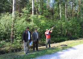 Konkurs pracy psów tropowców i posokowców Wólka Biska 04.06.2016r.