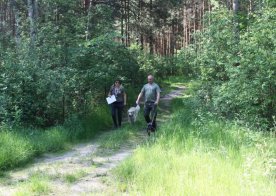 Konkurs pracy psów tropowców i posokowców Wólka Biska 04.06.2016r.