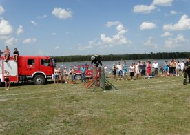 Gminne Zawody Sportowo - Pożarnicze, Zbiornik Wodny Biszcza - Żary 26.07.2016r.