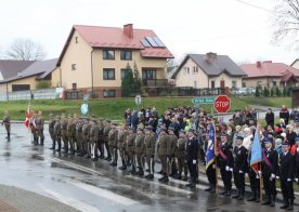 Gminne obchody 98 Rocznicy Odzyskania Niepodległości przez Polskę. Biszcza 11.11.2016r.