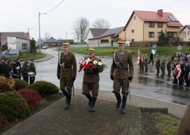 Gminne obchody 98 Rocznicy Odzyskania Niepodległości przez Polskę. Biszcza 11.11.2016r.