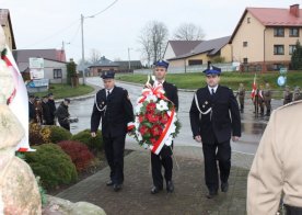 Gminne obchody 98 Rocznicy Odzyskania Niepodległości przez Polskę. Biszcza 11.11.2016r.