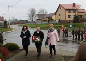 Gminne obchody 98 Rocznicy Odzyskania Niepodległości przez Polskę. Biszcza 11.11.2016r.