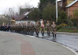 Gminne obchody 98 Rocznicy Odzyskania Niepodległości przez Polskę. Biszcza 11.11.2016r.