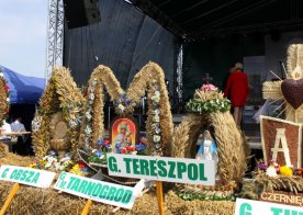 Dożynki Powiatu Biłgorajskiego - Zbiornik Wodny Biszcza - Żary 27.08.2017r