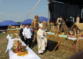 Dożynki Powiatu Biłgorajskiego - Zbiornik Wodny Biszcza - Żary 27.08.2017r