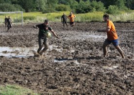 VII Mistrzostwa Polski w Piłce Błotnej. Zbiornik wodny Biszcza - Żary 09.09.2017r