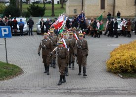 Gminne obchody 99 Rocznicy Odzyskania Niepodległości przez Polskę. Biszcza 11.11.2017r.