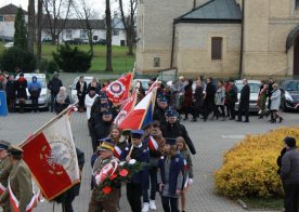 Gminne obchody 99 Rocznicy Odzyskania Niepodległości przez Polskę. Biszcza 11.11.2017r.