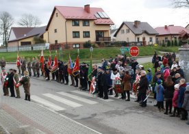 Gminne obchody 99 Rocznicy Odzyskania Niepodległości przez Polskę. Biszcza 11.11.2017r.