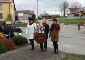 Gminne obchody 99 Rocznicy Odzyskania Niepodległości przez Polskę. Biszcza 11.11.2017r.