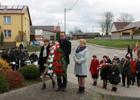 Gminne obchody 99 Rocznicy Odzyskania Niepodległości przez Polskę. Biszcza 11.11.2017r.