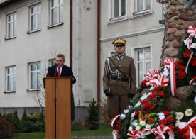 Gminne obchody 99 Rocznicy Odzyskania Niepodległości przez Polskę. Biszcza 11.11.2017r.