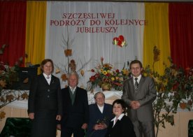 Jubileusz par małżeńskich  21 październik 2009r.