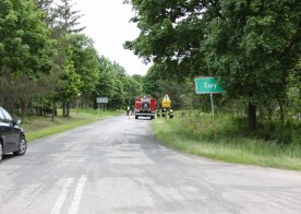 Ćwiczenia zgrywające nad Zalewem w Biszczy