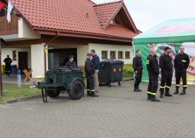 Ćwiczenia zgrywające nad Zalewem w Biszczy