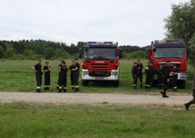 Ćwiczenia zgrywające nad Zalewem w Biszczy