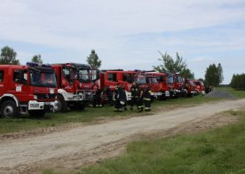 Ćwiczenia zgrywające nad Zalewem w Biszczy